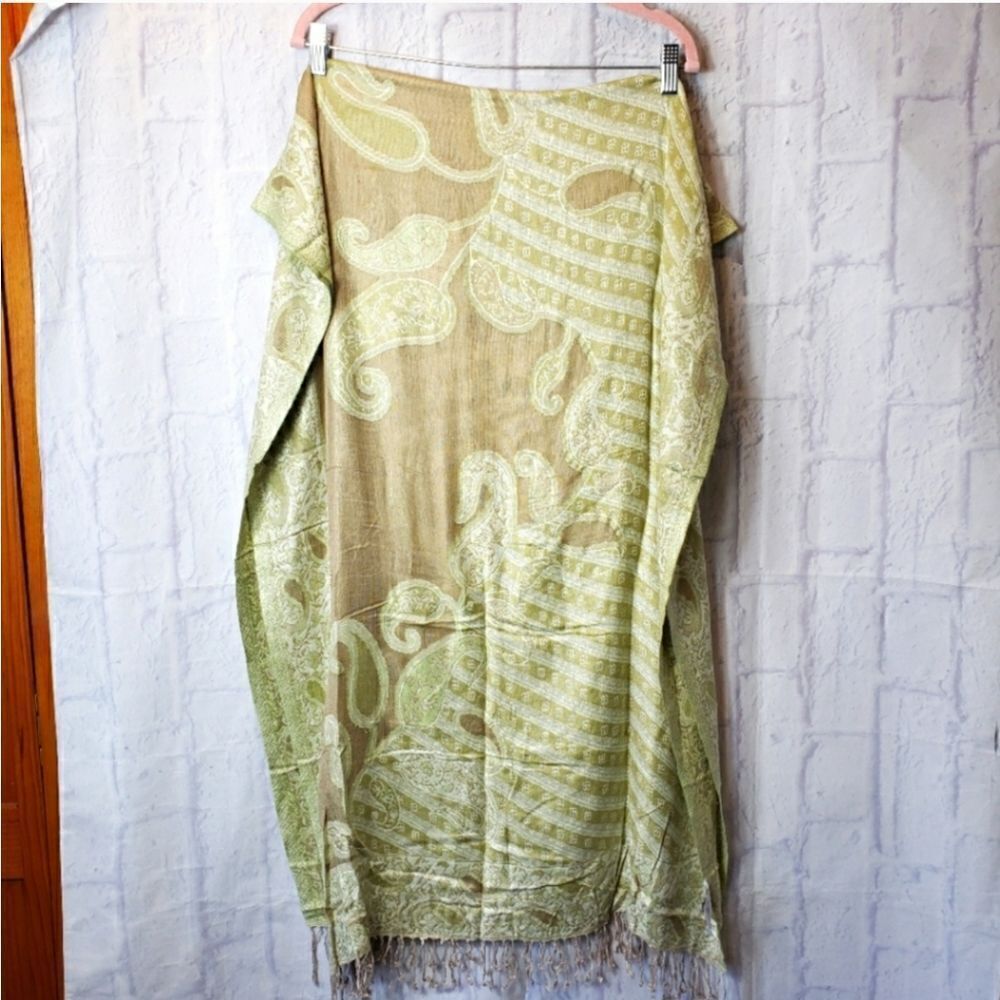 BINDYA NEW YORK Pashmina-Style Scarf Wrap Made In India